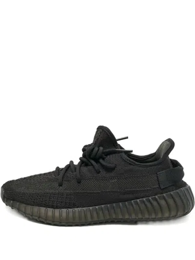 Pre-owned Adidas Originals Boost 350 V2 Sneakers In Black