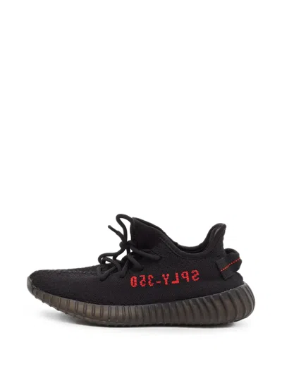 Pre-owned Adidas Originals Boost 350 V2 Sneakers In Black