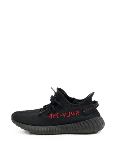 Pre-owned Adidas Originals Boost 350 V2 Sneakers In Black