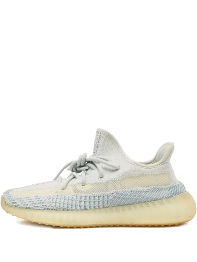 Pre-owned Adidas Originals Boost 350 V2 Sneakers In Blue