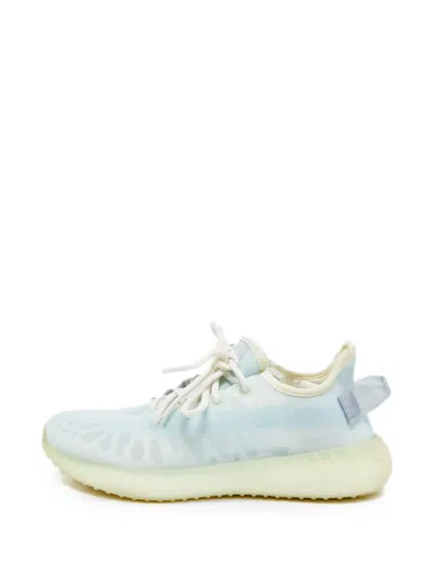 Pre-owned Adidas Originals Boost 350 V2 Sneakers In Blue