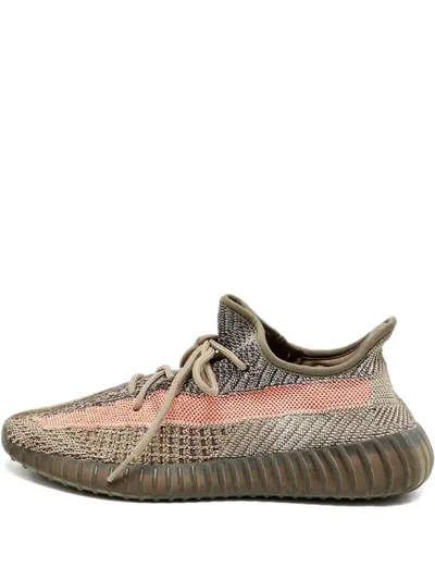 Pre-owned Adidas Originals Boost 350 V2 Sneakers In Brown