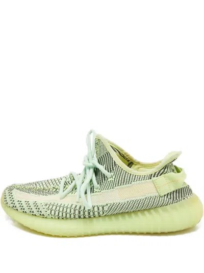 Pre-owned Adidas Originals Boost 350 V2 Sneakers In Green