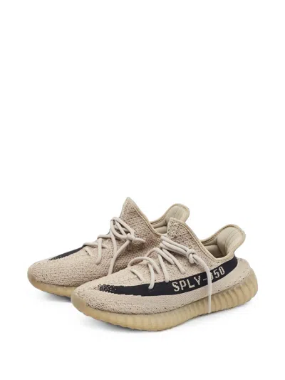 Pre-owned Adidas Originals Boost 350 V2 Sneakers In Grey