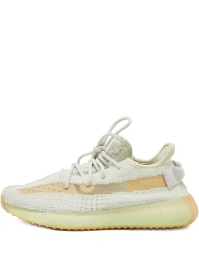 Pre-owned Adidas Originals Boost 350 V2 Sneakers In Neutral