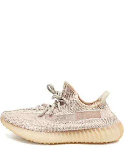 Pre-owned Adidas Originals Boost 350 V2 Sneakers In Neutral