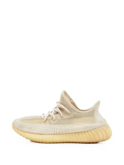 Pre-owned Adidas Originals Boost 350 V2 Sneakers In Neutral