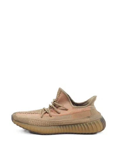 Pre-owned Adidas Originals Boost 350 V2 Sneakers In Neutral