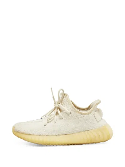 Pre-owned Adidas Originals Boost 350 V2 Sneakers In Neutral