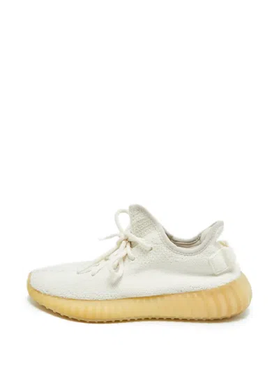 Pre-owned Adidas Originals Boost 350 V2 Sneakers In Neutrals