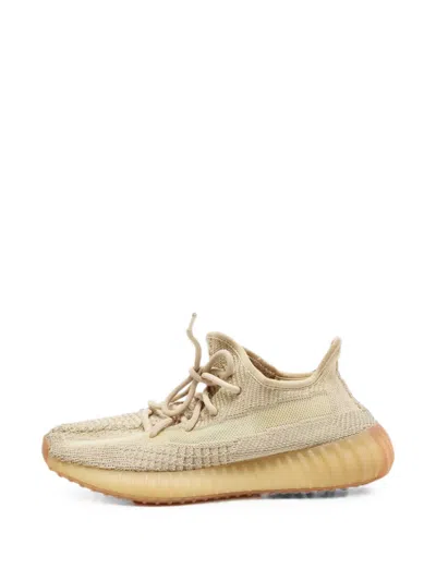 Pre-owned Adidas Originals Boost 350 V2 Sneakers In Neutrals