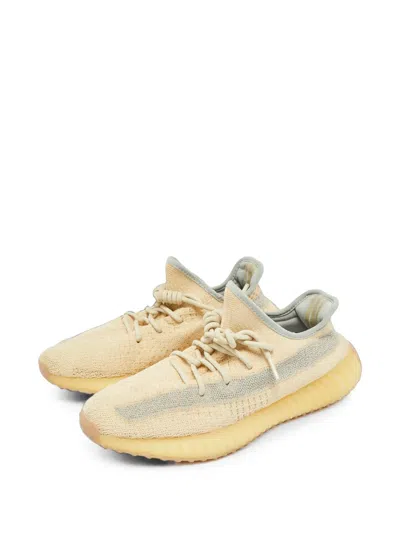 Pre-owned Adidas Originals Boost 350 V2 Sneakers In Neutrals