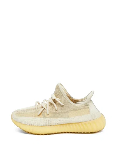 Pre-owned Adidas Originals Boost 350 V2 Sneakers In Neutrals