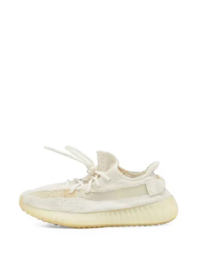 Pre-owned Adidas Originals Boost 350 V2 Sneakers In Neutrals