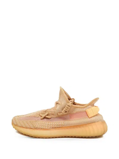 Pre-owned Adidas Originals Boost 350 V2 Sneakers In Orange