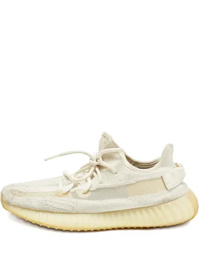 Pre-owned Adidas Originals Boost 350 V2 Sneakers In White