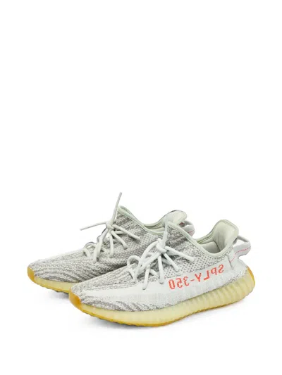 Pre-owned Adidas Originals Boost 350 V2 Sneakers In White