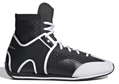 Pre-owned Adidas Originals Boxing Sneakers Stella Mccartney (women's) Sneakers In Black White/cloud White/pearl Grey