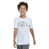 Adidas Originals Adidas Kids' Three Slice Life Graphic T-shirt In Green/white
