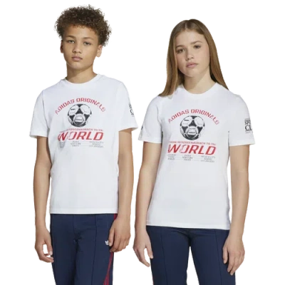 Adidas Originals Kids' Boys Adidas Adidas Classic Sport T-shirt In White