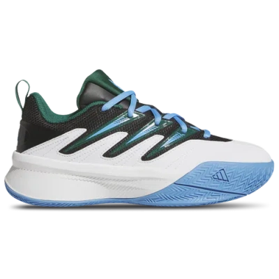 Adidas Originals Kids' Boys Adidas Adidas Dame Certified 3 In White/collegiate Green/blue Burst