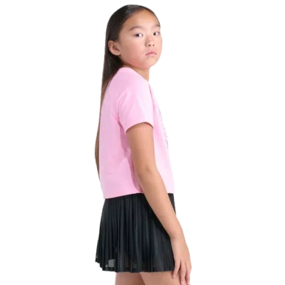 Adidas Originals Kids' Boys Adidas Adidas Foil Lace Trefoil T-shirt In Pink