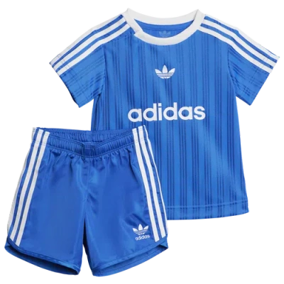 Adidas Originals Kids' Boys Adidas Adidas Football T-shirt Set In Blue/white