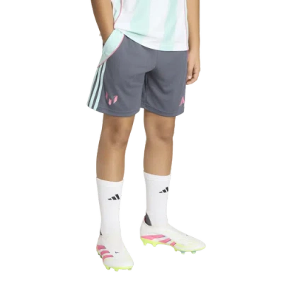 Adidas Originals Kids' Boys Adidas Adidas Messi Soccer Shorts In Gray