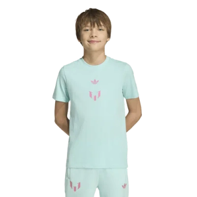 Adidas Originals Kids' Boys Adidas Adidas Messi Soccer T-shirt In Blue