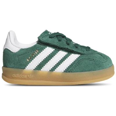 Adidas Originals Kids'  Gazelle Indoor In Collegiate Green/white