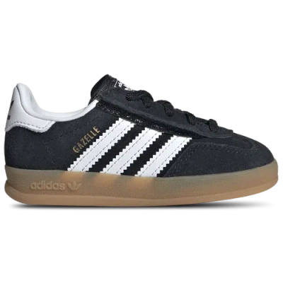 Adidas Originals Kids'  Gazelle Indoor In Black/white