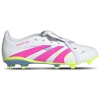 Adidas Originals Boys Adidas Adidas Predator League Folded Tongue Fg/mg In Lucid Lemon/white/lucid Pink