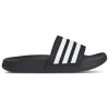 Adidas Originals Adidas Adilette Shower Slide Sandal In White/black/black