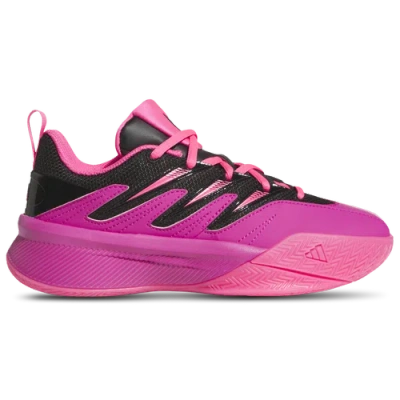 Adidas Originals Kids' Boys Adidas Dame Certified 3 In Lucid Fuchsia/black/lucid Pink