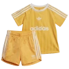 Adidas Originals Boys Adidas Adidas Football T-shirt Set In Real Gold/white