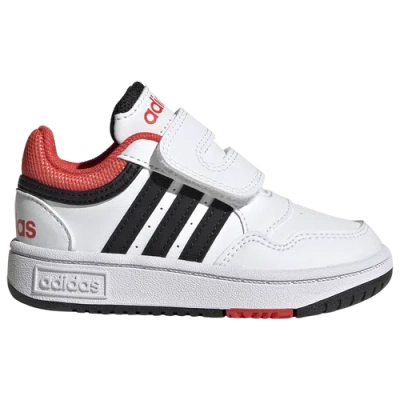 Adidas Originals Kids' Boys Adidas Hoops 3.0 In Ftwr White/bright Red/core Black