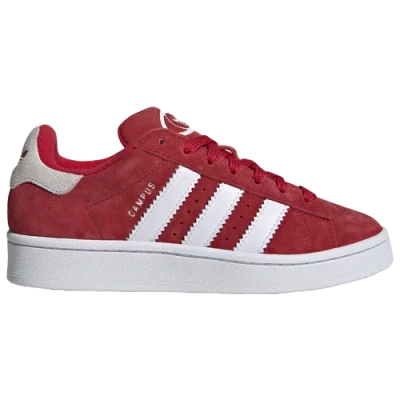 Adidas Originals Kids' Campus 2.0 Sneakers Collegiate Burgundy / Cloud White / Core Black In Better Scarlet/better Scarlet/white