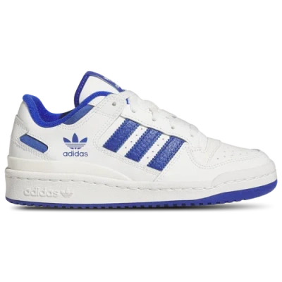 Adidas Originals Kids' Boys  Forum Low In White/team Royal Blue/white