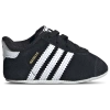 Adidas Originals Boys   Gazelle Crib In White/black/white
