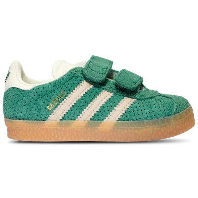 adidas gazelle silver green womens Toddler Adidas Gazelle Comfort EL I main image 1