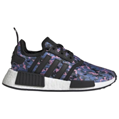 Adidas Originals Boys   Nmd R1 Refined In Black/white/multi