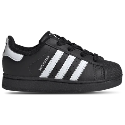 Adidas Originals Kids' Boys   Superstar Ii Elastic Lace In Black