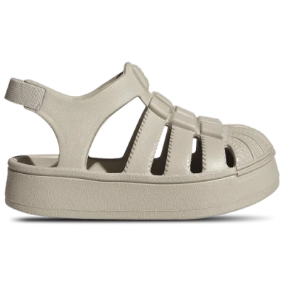Adidas Originals Kids' Boys   Superstar Sandal In Wonder Alumina/wonder Alumina/wonder Alumina