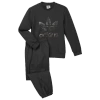 Adidas Originals Boys  Camo Fleece Set In Grey/black
