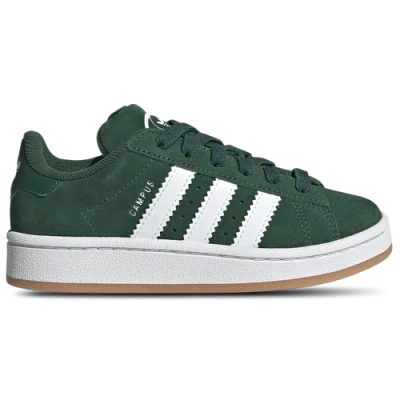 Adidas Originals Kids' Boys  Campus 00s Cf El In Dark Green/gum/white