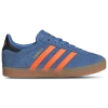 Adidas Originals Boys   Gazelle In Focus Blue/solar Orange/black