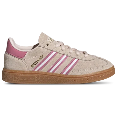 Adidas Originals Kids' Boys  Handball Spezial In White/wonder Quartz/rose Tone