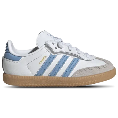 Adidas Originals Kids' Boys  Samba In White