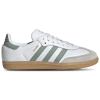 Adidas Originals Boys   Samba In White/sage Green