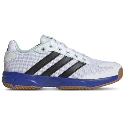 Adidas Originals Kids' Boys  Stabil Indoor In White/black/lucid Blue